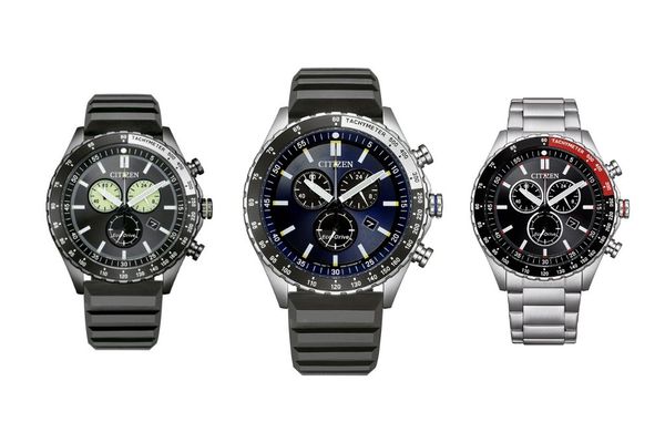 Citizen Expands Solar-Powered Chronograph Line with Three New 43mm Models