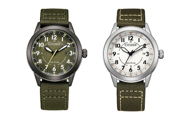Citizen Adds Two Compact Field Watches to Eco-Drive Lineup with 40 mm Cases