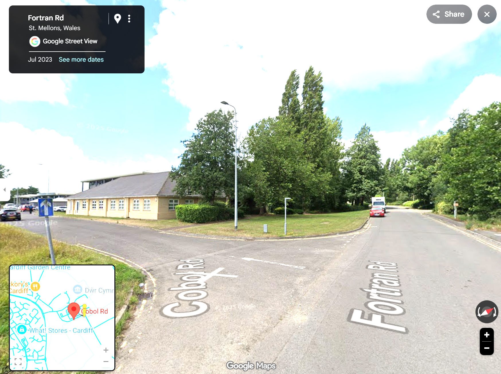 Some techy street names