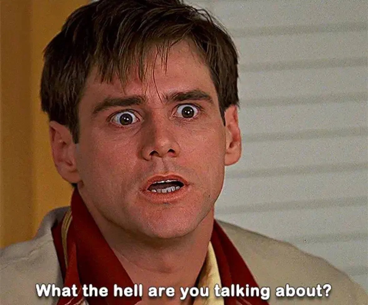 What the hell are you talking about?