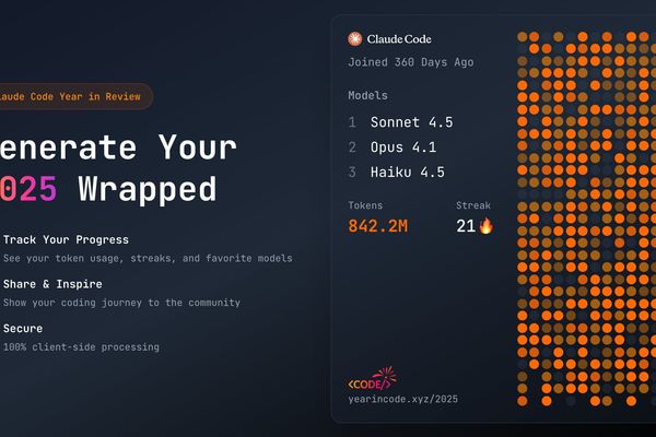 Claude Code Unveils 'Year in Review' Feature for Developer Self-Reflection