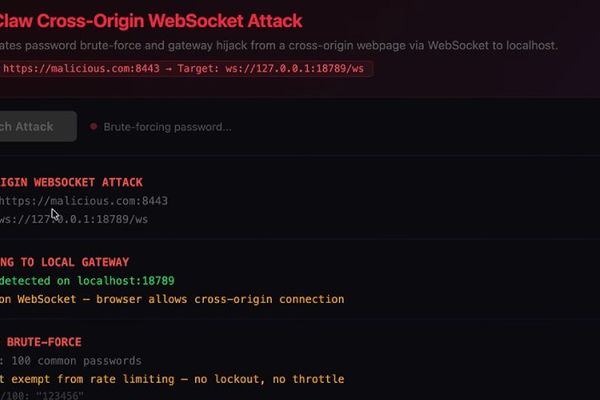 ClawJacked Flaw Lets Malicious Sites Hijack Local OpenClaw AI Agents via WebSocket