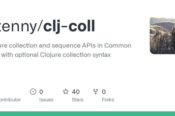 CLJ-COLL: Bringing Clojure's Immutable Collections to Common Lisp