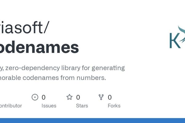 Codenames: The Tiny Library Revolutionizing Human-Readable Identifiers