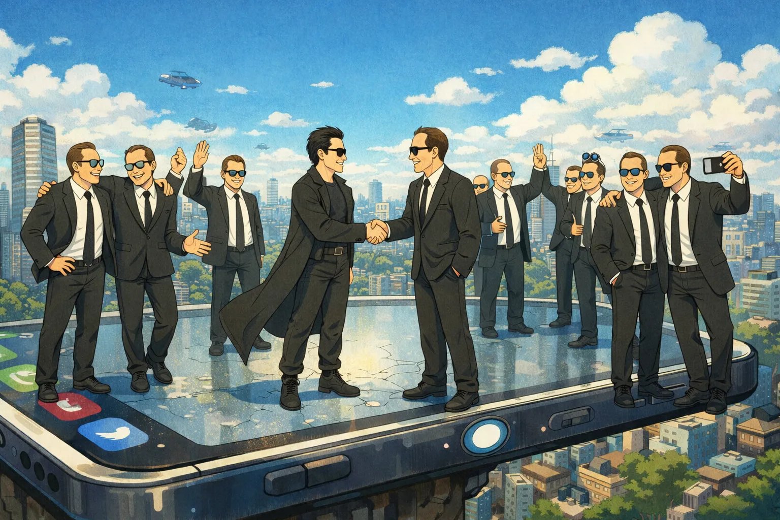 Alternative view of mobile development concept