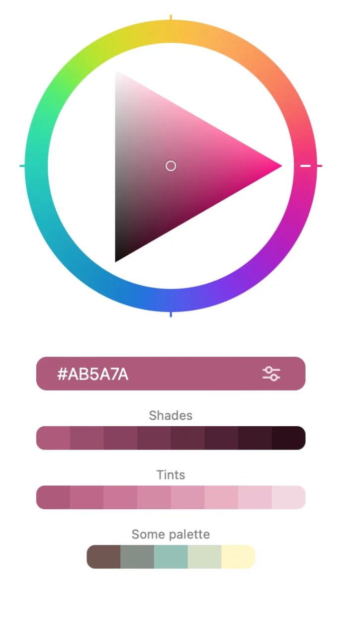 My version of the classic color picker