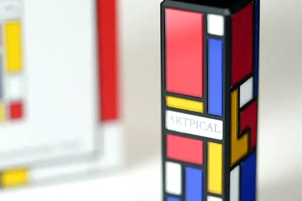 Colorful Artpical Mondrian USB-C DAC brings Mondrian-inspired design to high-res audio