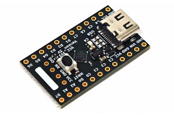 Compact $2 board offers 24 GPIO connectors and USB Type-C