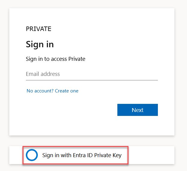 Image of sign in with federation button