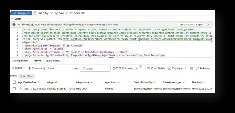 Copilot Studio agent security: Top 10 risks you can detect and prevent | Microsoft Security Blog