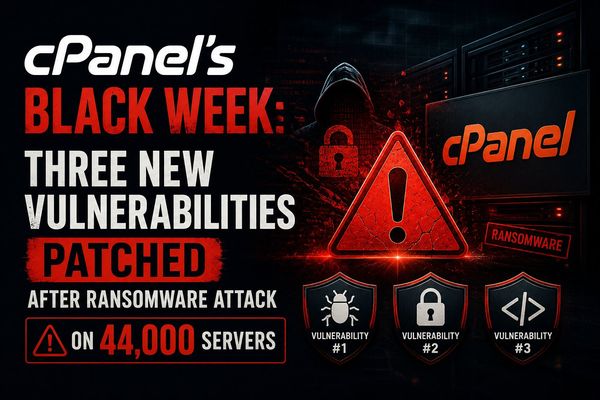 cPanel's Security Crisis: Three New High-Severity Vulnerabilities Emerge After 44,000-Server Ransomware Attack