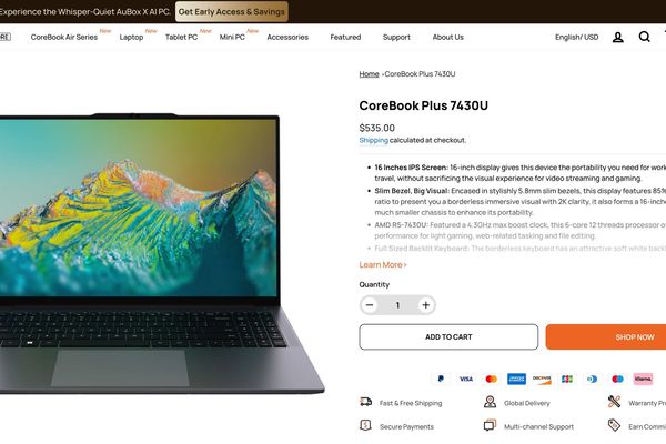 CPU Fraud Scandal Escalates as Second Chuwi Laptop Exposed with Fake Ryzen 5500U Chip