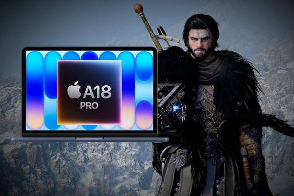 Crimson Desert hovers around 50 FPS on MacBook Neo, albeit at laughably low resolution