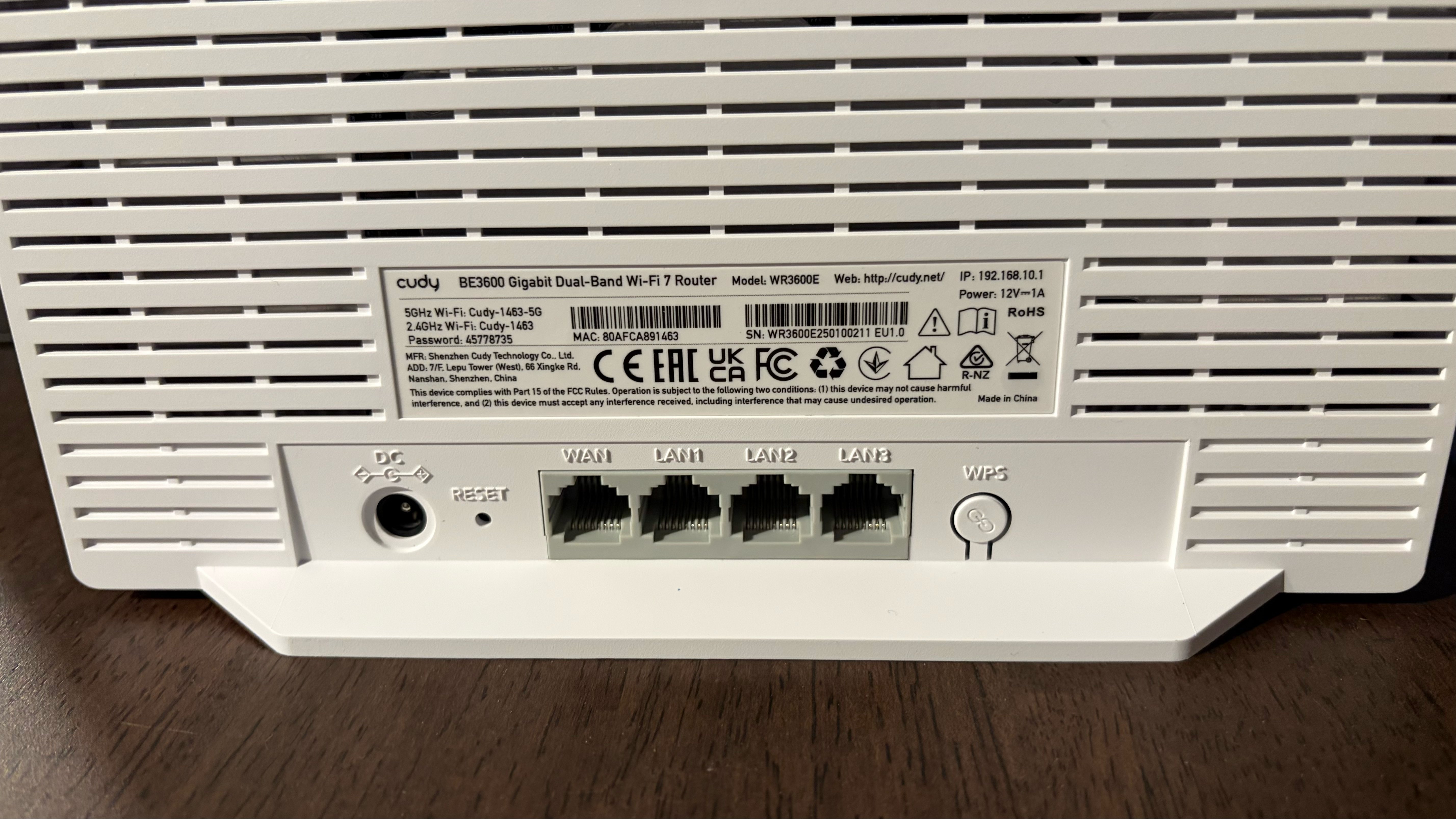 Cudy WR3600E Wi-Fi 7