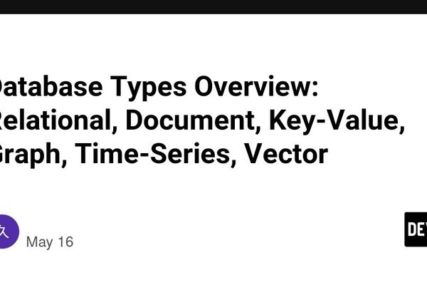 Choosing the Right Database: Relational, Document, Key‑Value, Graph, Time‑Series, and Vector