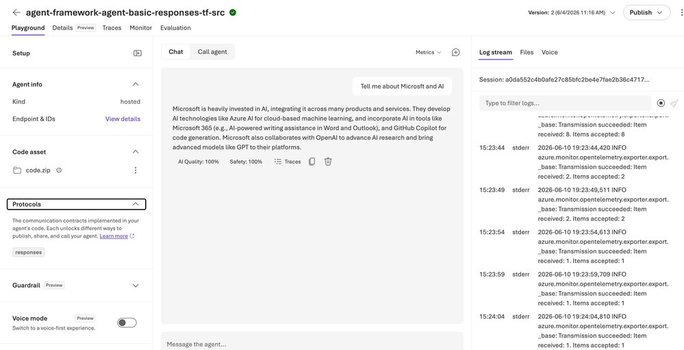 Deploying Foundry Hosted Agents from Source Code | Microsoft Community Hub