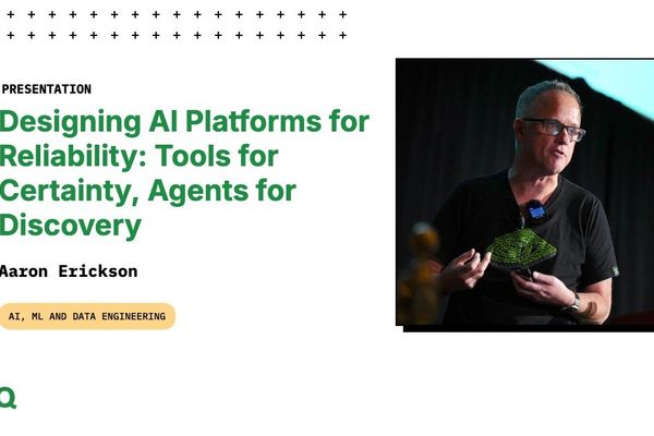 Designing AI Platforms for Reliability – Tools for Certainty, Agents for Discovery