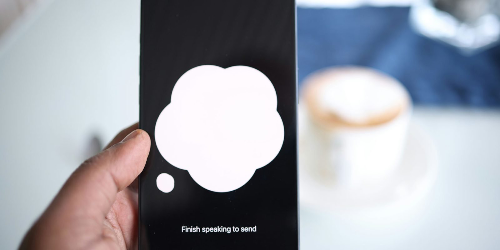 Despite everything, a Siri chatbot does seem the right way to go | Voice interface for chatbot seen on a smartphone