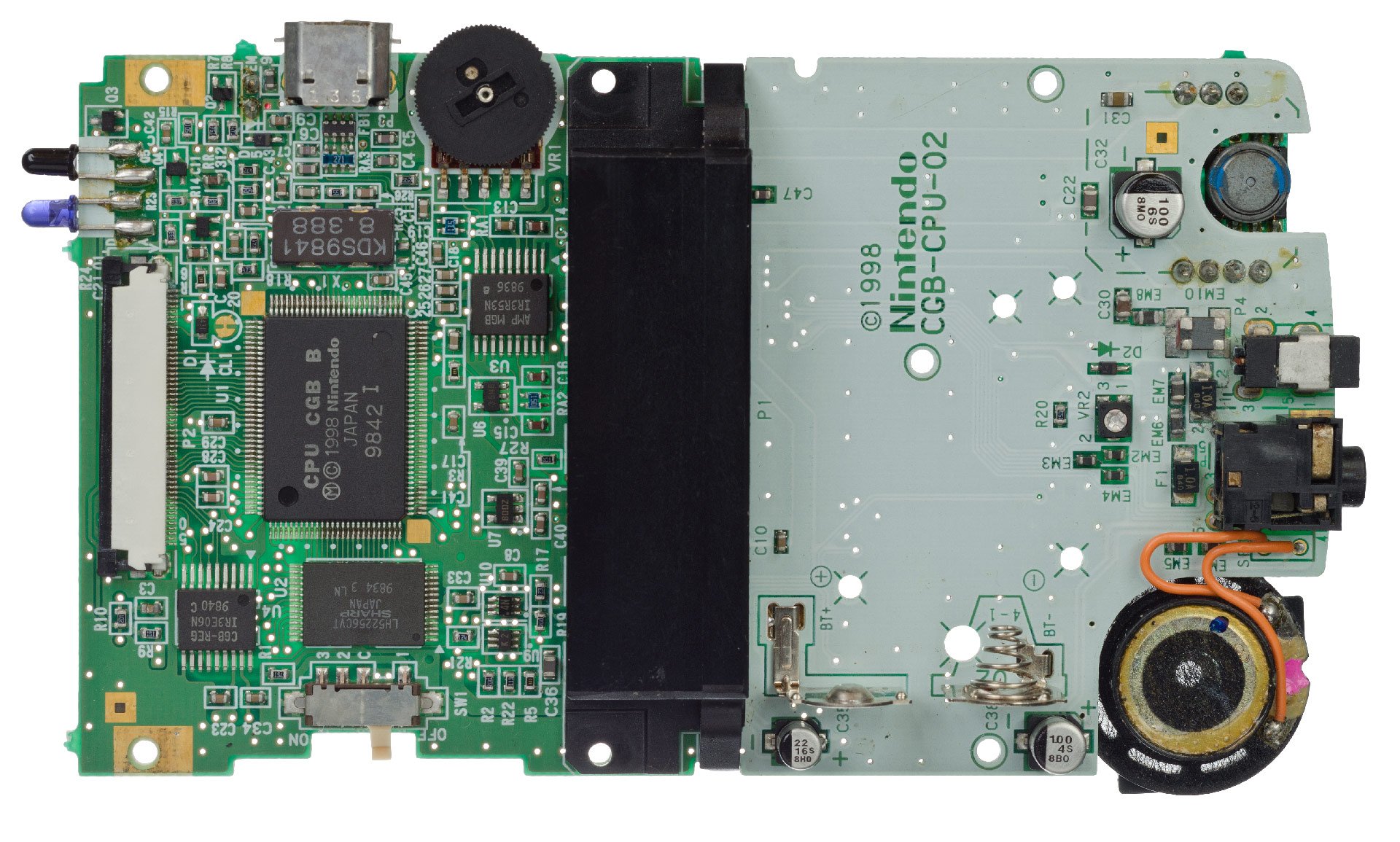 Game Boy Color PCB