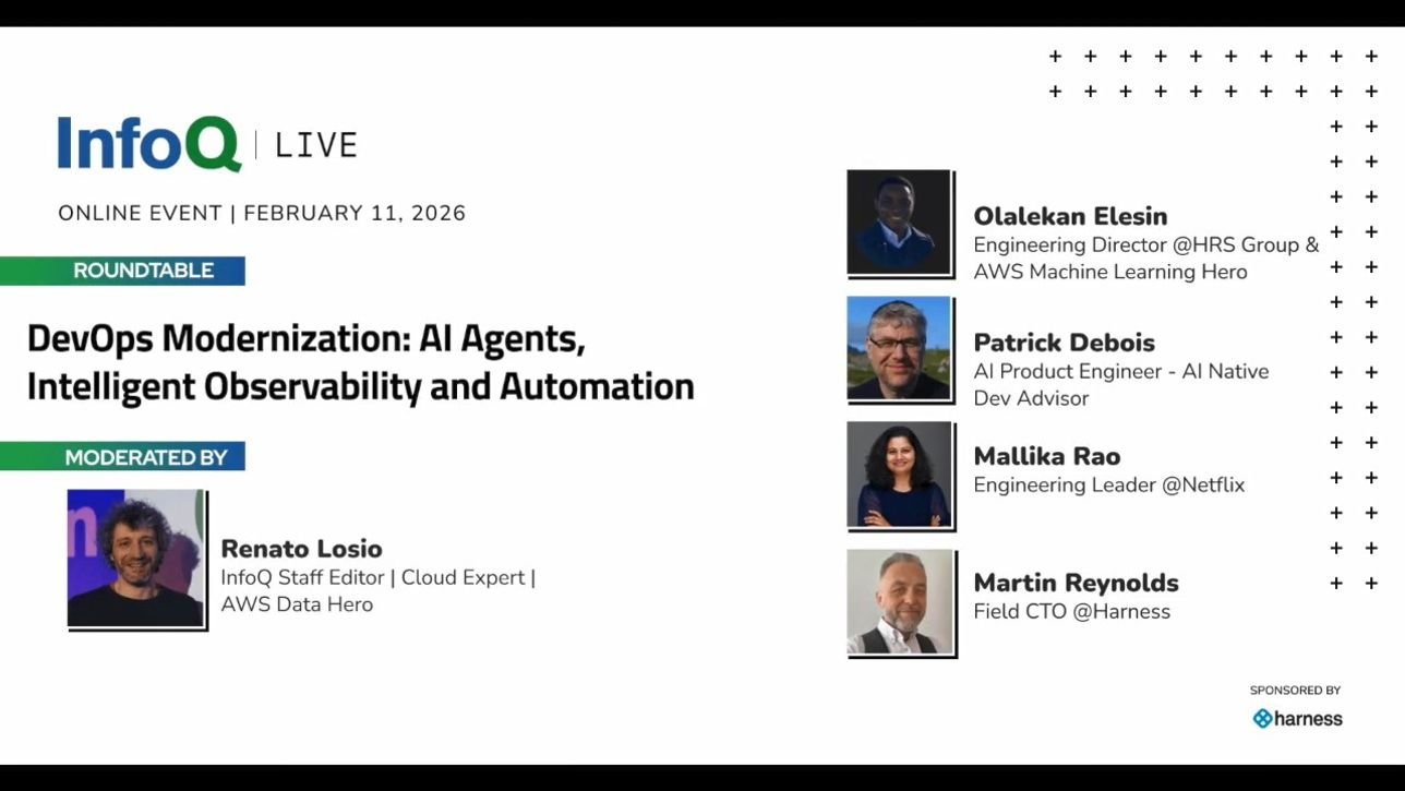 DevOps Modernization: AI Agents, Intelligent Observability and Automation - InfoQ