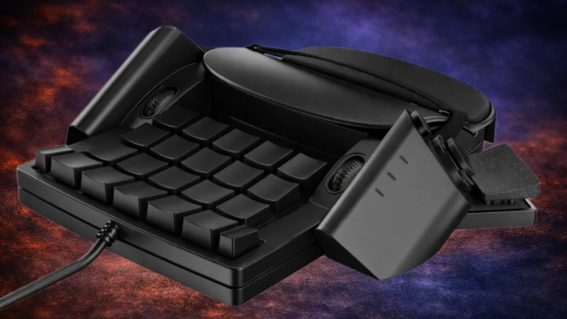 one-handed gaming controller