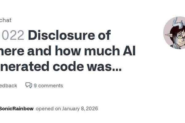 Stoat Project Clarifies AI Code Usage After Community Concerns