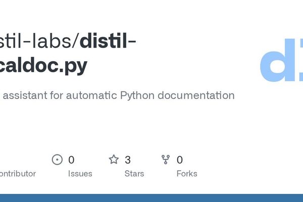 Distil-Localdoc.py: A Local AI Assistant for Secure Python Documentation Generation