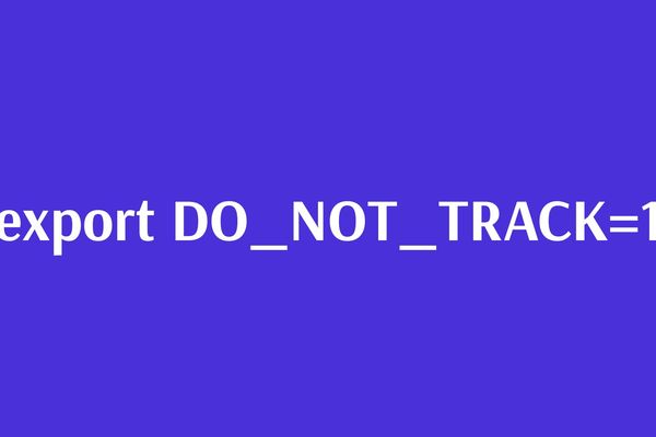 The DO_NOT_TRACK Movement: Standardizing Privacy in Developer Tools