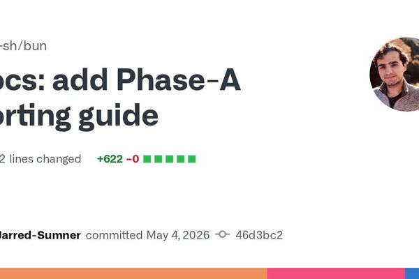 Bun Publishes Comprehensive Zig-to-Rust Porting Guide, Accelerating JavaScript Runtime Transformation