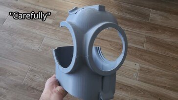 Printed in multiple parts