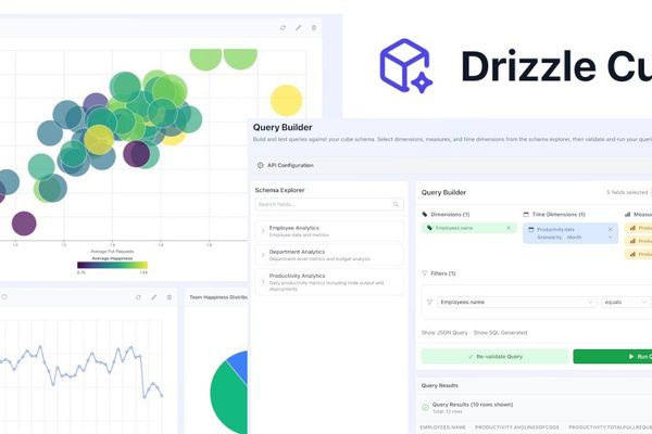 Drizzle ORM and Cube Demo Integration Bridges Operational and Analytical Data