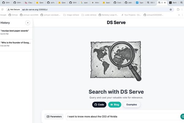 DS Serve: Scaling Neural Retrieval to Billion‑Vector Datasets with DiskANN