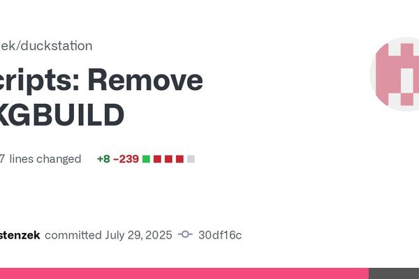 DuckStation Developer Blocks Arch Linux Packaging, Citing License Violations and Maintenance Burden