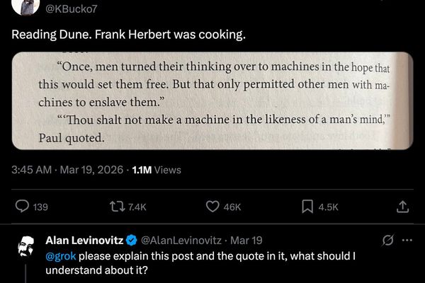The Butlerian Jihad in Dune and What It Means for Today's AI Push