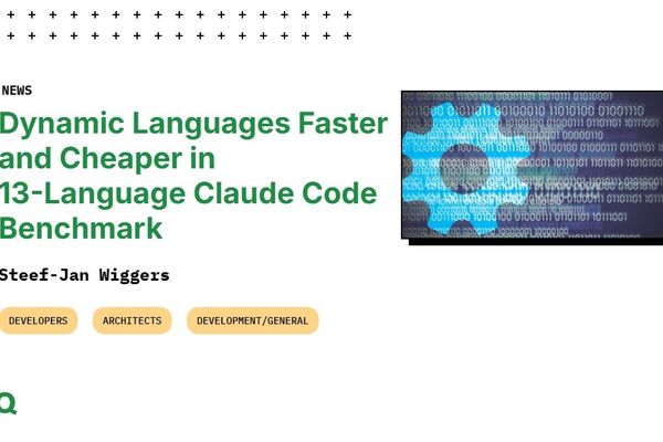 Dynamic Languages Faster and Cheaper in 13-Language Claude Code Benchmark