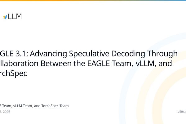 EAGLE 3.1 improves speculative decoding stability, but trade‑offs remain