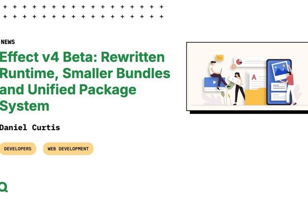 Effect v4 Beta: A Major Leap Forward with Rewritten Runtime and Unified Package System
