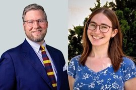 Addison Stark (left) and Abigail Ostriker