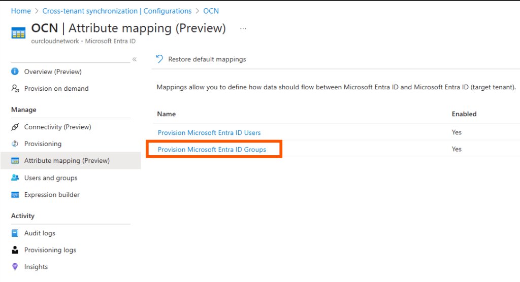 Provision Microsoft Entra ID Groups