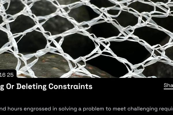 Engineering Smarter, Not Harder: Why Deleting Constraints Could Be Your Secret Weapon