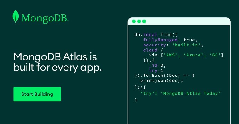 MongoDB Atlas runs apps anywhere. Try it now.