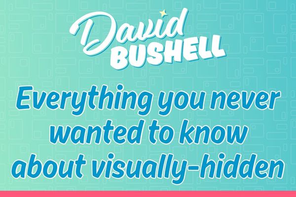 The Visually-Hidden CSS Hack: A Twenty-Year Accessibility Journey