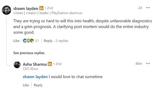 Shawn Layden comments on Xbox Game Pass