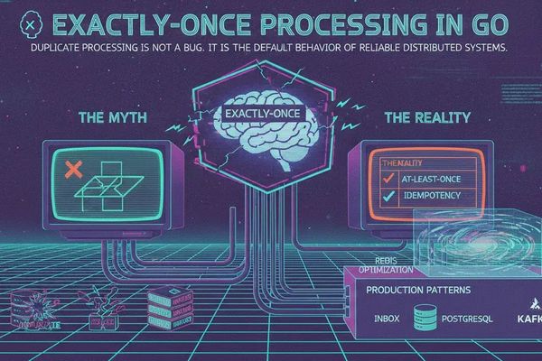 🧠 Exactly-Once Processing in Go: The Myth, Reality, and Production Patterns - DEV Community
