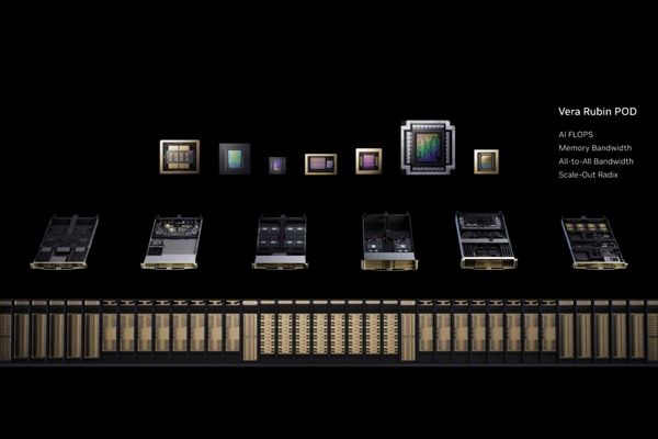 Nvidia's Vera Rubin Platform: Seven Chips Powering 60 Exaflop AI Factory