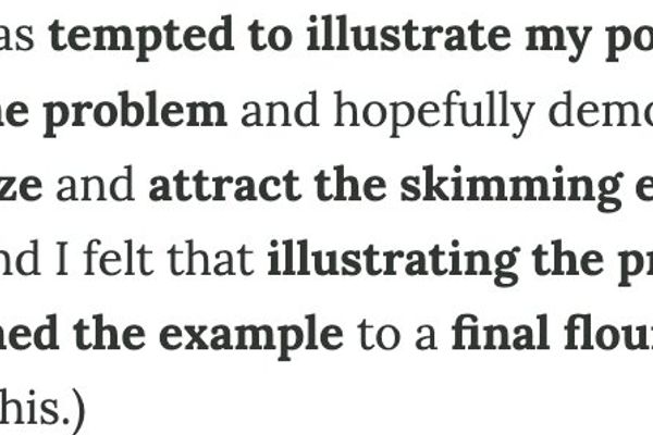 The Overuse of Bold Text in Technical Writing: A Growing Problem