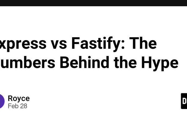 Express vs Fastify: The Numbers Behind the Hype – A Distributed Systems Perspective