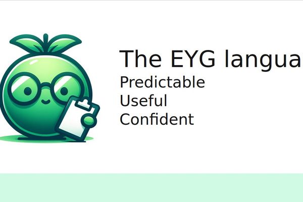 EYG's Evolution: From Experimental Playground to Open Source Language