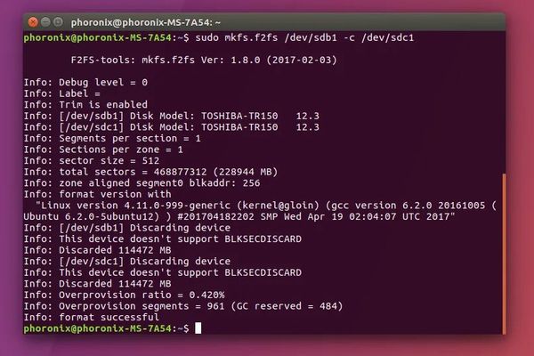 F2FS Delivers 'Several Key Performance Optimizations' With Linux 7.0