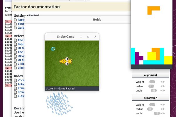Factor Language Upgrades UI Backend to GTK3 After Decade-Long GTK2 Dependency